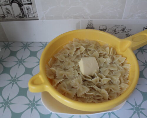 Отварить макароны